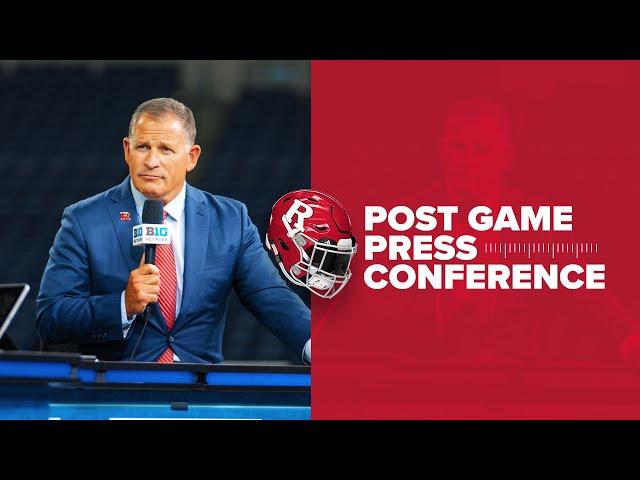 Head Coach Greg Schiano Post Game Press Conference - Maryland