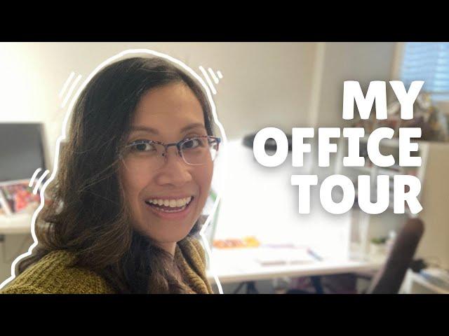 My (Updated) Office Tour // karynalovestoplan #planner #stickershop