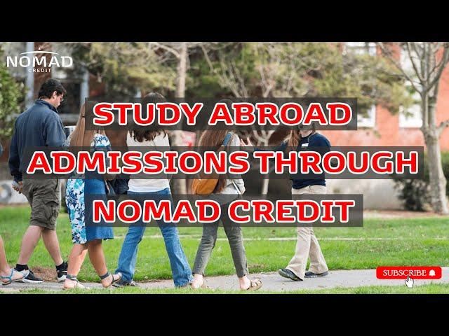 Study Abroad Consultants via Nomad Credit: Expert Guidance for Your Global Education Journey!