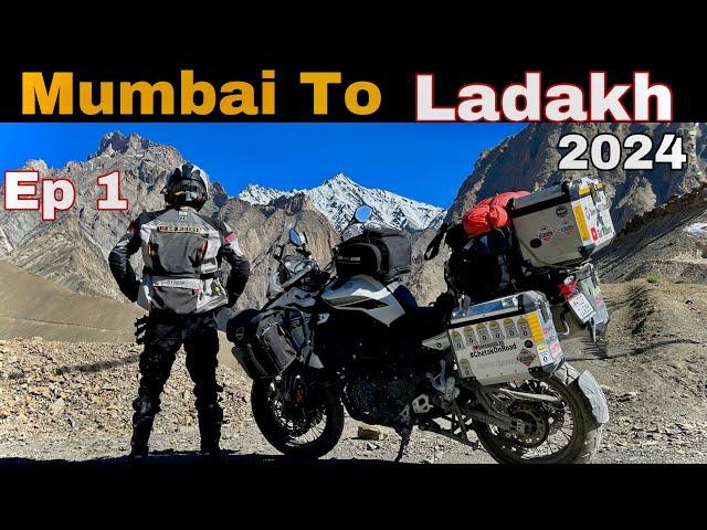 Ladakh Bike Ride 2024 | Mumbai To Ladakh Bike ride | Day 1 | Mumbai to Udaipur @GoRiders