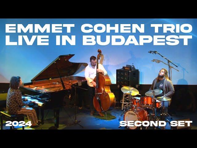 Emmet Cohen Trio | Live at Budapest Jazz Club 2024 (SECOND SET)