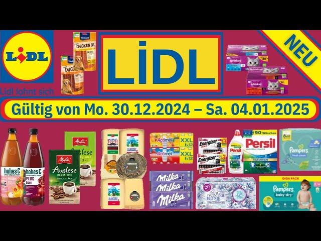 Lidl Die besten Angebote der Woche! 30 Dezember 2024 – 04 Januar 2025