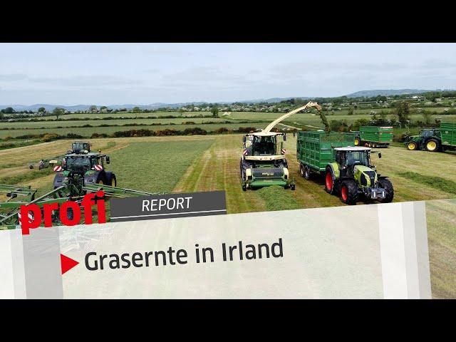 Voll G(r)as ernten: Grasernte in Irland | profi #Report