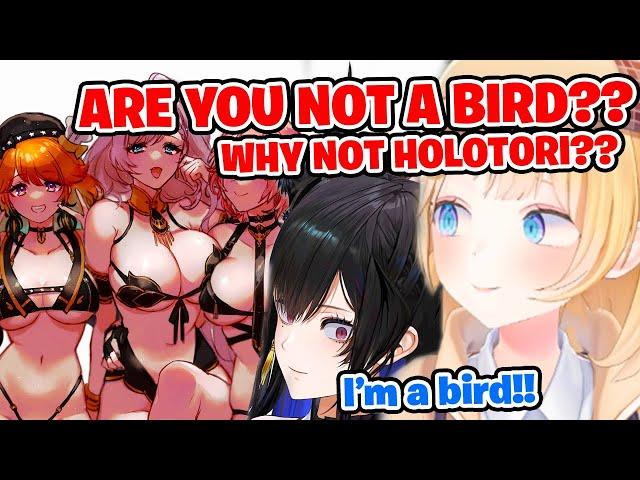 Ame Realizes That Nerissa Isn't Part of Holotori and Starts Asking Questions...【Hololive EN】