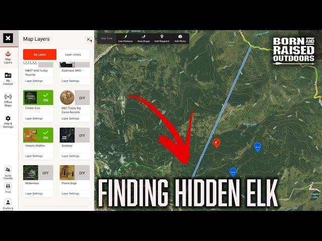 | Finding Hidden Elk, E Scouting Colorado |