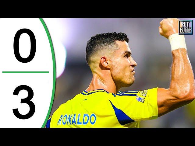 Cristiano Ronaldo Goal - Al-Ettifaq vs Al-Nassr 0-3 Extended Highlights & Goals 2024