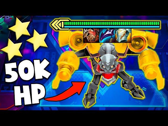 ⭐⭐⭐ Saco  CHO' GATH al 3 el INMORTAL con 50000 de VIDA - TFT Set 14