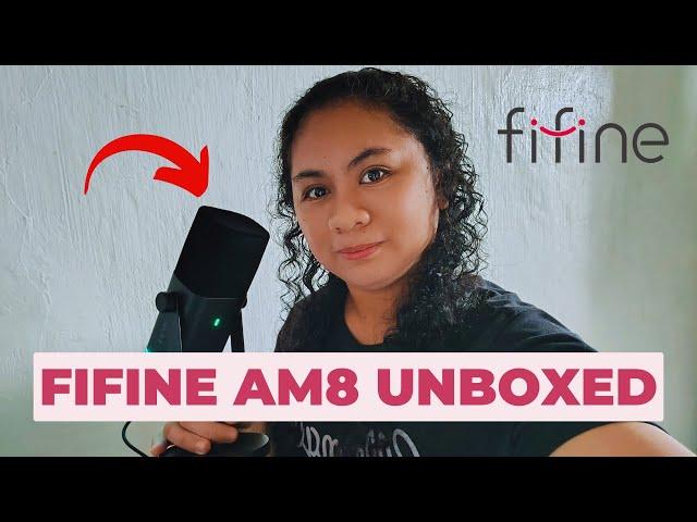 I Bought FIFINE AM8 Dynamic Mic For My Live Stream & Online Course | UNBOXING | 1ST REACTION