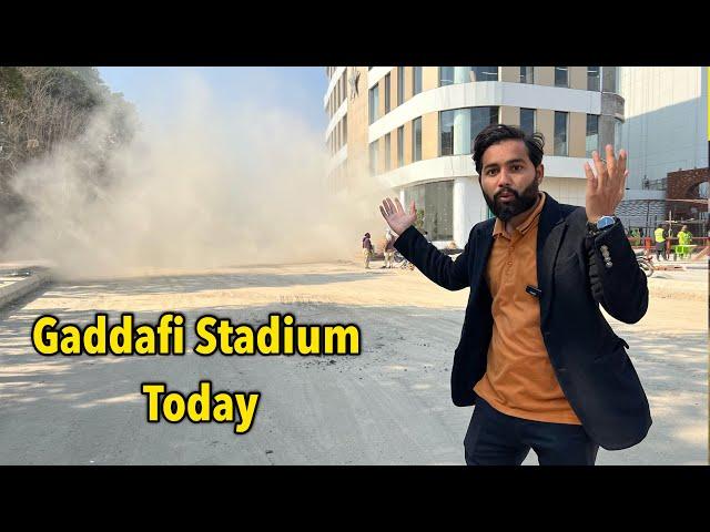 Breaking  Gaddafi Stadium today all latest updates before Grand Opening Ceremony