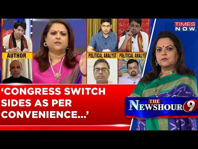 Karan Verma's Truth Bomb Leaves Congress Panelist Speechless, Shehzad Too Jumps In With Facts