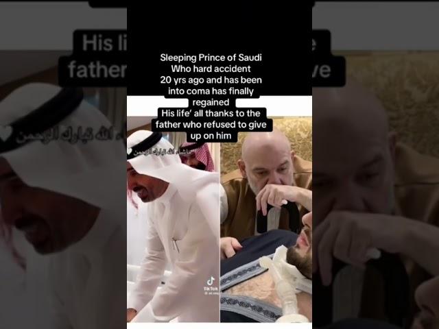 Al-Waleed bin Saudi Arabia known as the “Sleeping Prince”car accident in 2005 has finally woken up.