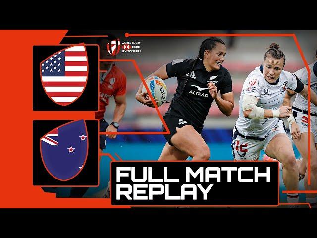 Women's Cup Final  | USA v New Zealand | HSBC France Sevens Rugby