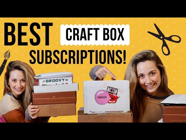 Find the Best Craft Box Subscription for You!