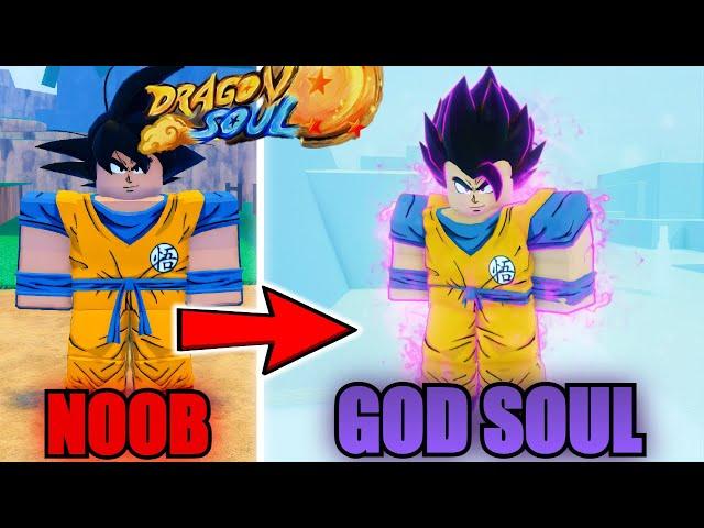 Going From Noob To GOD OF DESTRUCTION Soul In Dragon Soul...(Roblox)