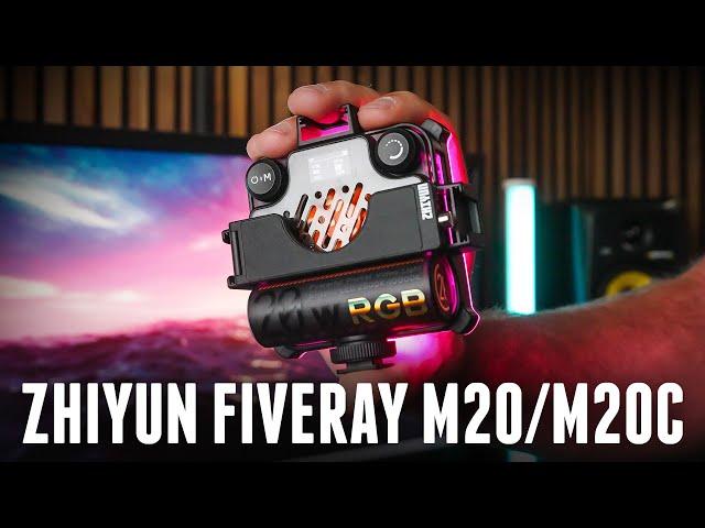 Zhiyun FIVERAY M20C & M20 (2-Minute Review)