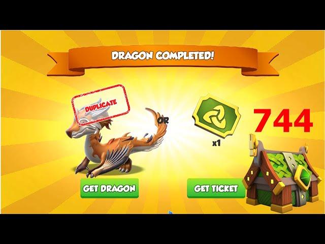 Got 2nd Vulpine Dragon-Dragon Mania Legends | Total 744 chest open in Chrono loki and change Event