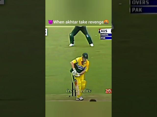 when akhtar in mood and take a great revenge#foryou#vairalshorts#growmaccount#shoaibakhtar#cricket