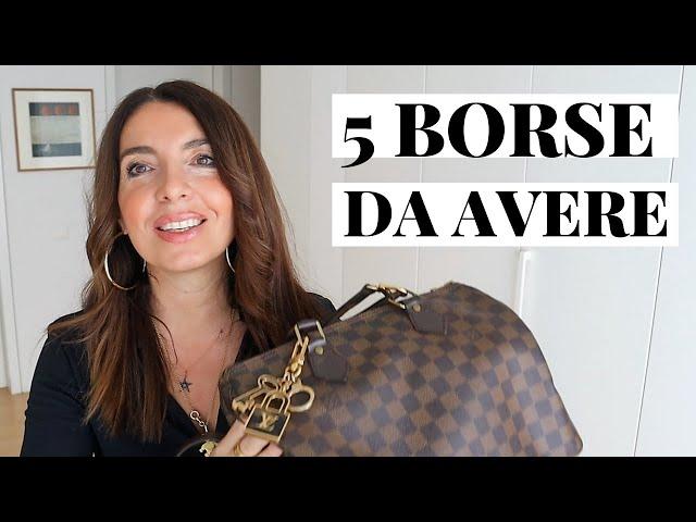 Le 5 BORSE DA DONNA INDISPENSABILI DA AVERE NELL'ARMADIO: it bag e borse must-have firmate e non