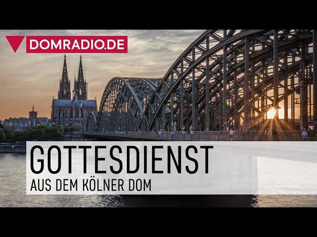 Kapitelsamt aus dem Kölner Dom mit Domkapitular Markus Hofmann am 22. Sonntag im Jahreskreis