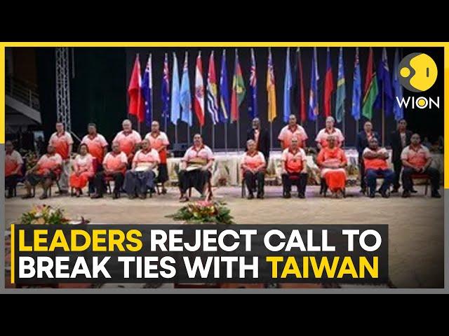 Pacific Island forum split between support to China and Taiwan | World News | WION