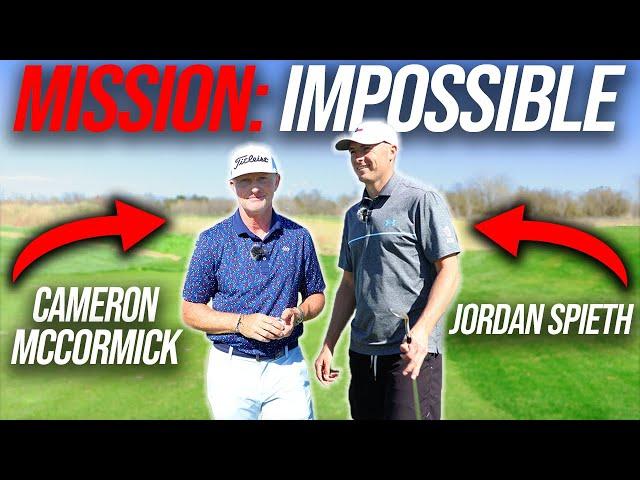 MISSION IMPOSSIBLE with JORDAN SPIETH!