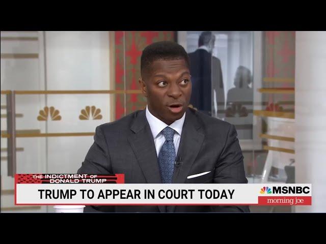 Anthony Coley on Morning Joe discussing the details of the Trump indictment.