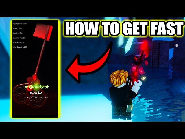 HOW TO GET NO-LIFE ROD FAST FISCH ROBLOX