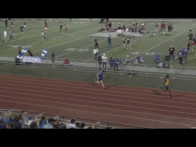 Christopher Buda - Unicorn Relays - Varsity 4x200 Lane 2 - Anchor Leg - School Record