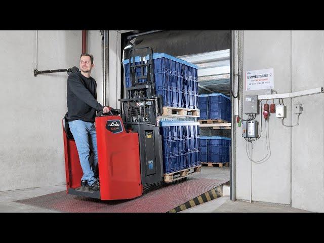 Linde Narrow Fahrzeuge mit klappbarer Plattform [Produktpräsentation] - Linde Material Handling