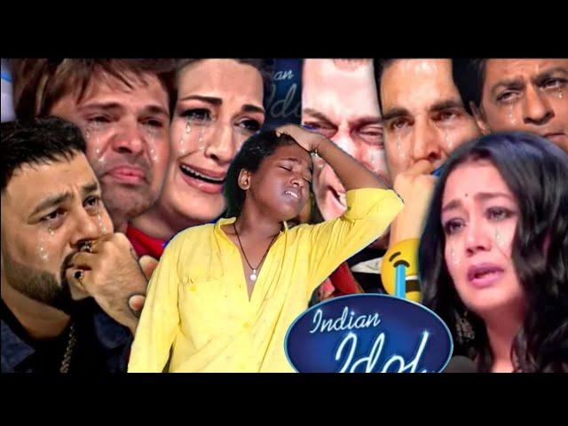 इस गरीब भिकारी ने ऐसा gana गाया #indian idol में सब फुट फूट कर रुला  दिया #sad #viralvideo #heart