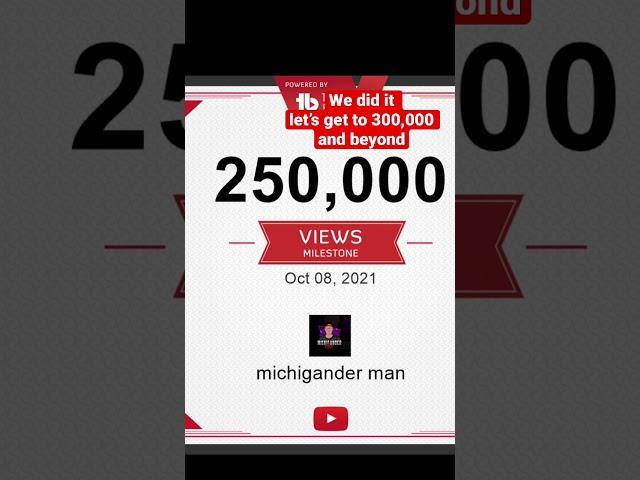 We did it