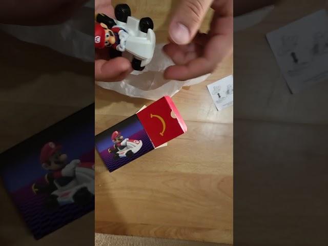 McDonald's Mario Kart Mario Box Opening #mariokart #mario #boxopening #mcdonalds