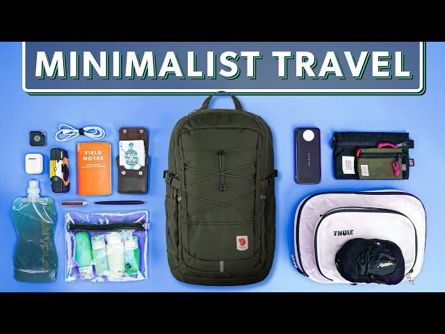 11 Minimalist Packing Tips For Travel