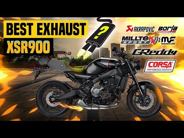 Yamaha XSR900 Exhaust SoundAkrapovic,Arrow,Delkevic,Graves,IXIL,LeoVince,M4,SC Project,Zard,Mivv