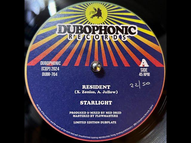 Dubophonic-7"-Resident / Starlight -50 Copys PolyVinyl Limited Edition