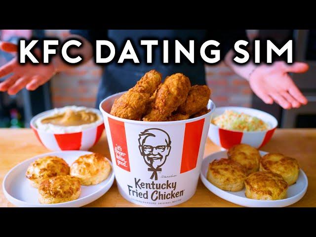 Japanese-Style Chicken Bucket Meal from KFC Dating Game | Arcade with Alvin