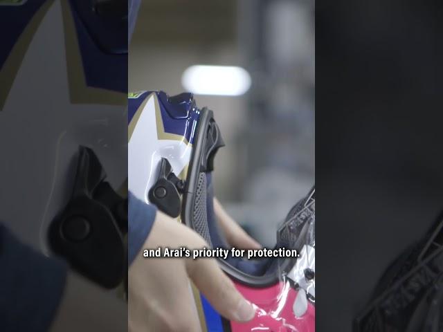 Arai’s Craftsmanship Factory Tour: Shield