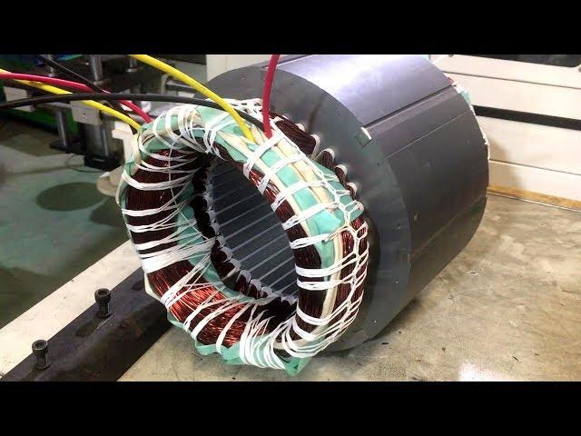 Electric Motor HOW IT'S MADE-Super Electric Motor Manufacturing Technology in China