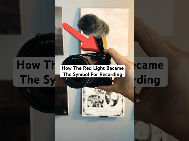 How The Red Light Became The Symbol For Recording