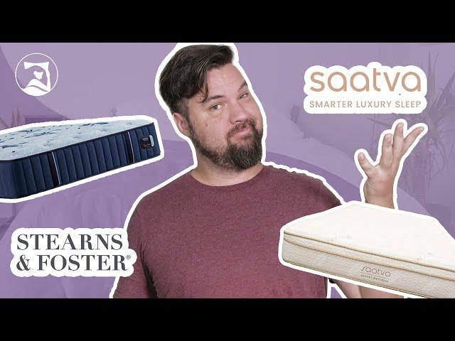 Stearns & Foster vs Saatva - Which Is The Best Luxury Mattress?