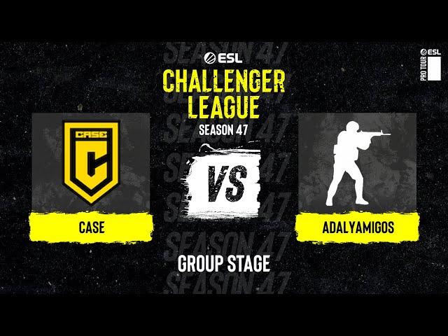 Case vs. adalYamigos - Map 1 [Vertigo] - ESL Challenger League S47 - SA