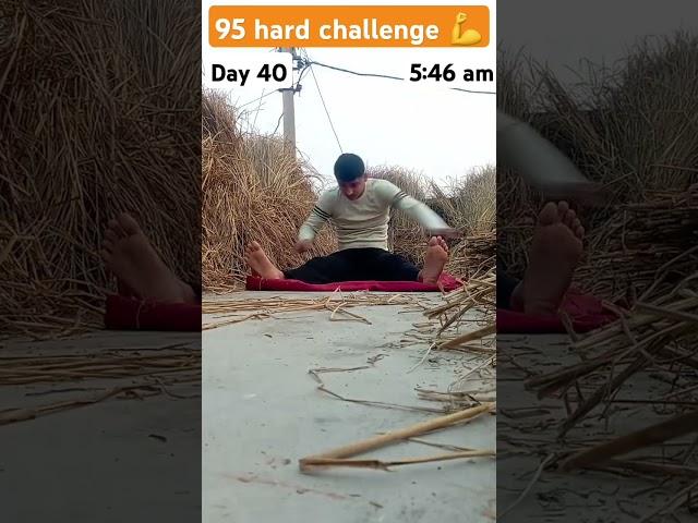 95 hard challenge#minivlog #95hardchallenge #yogapractice #homeworkout#strength#streching #shorts