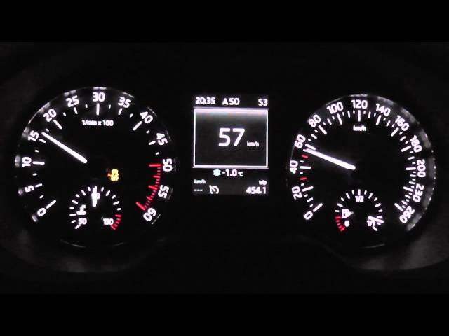 2013 Škoda Octavia 2.0 TDI 150 HP 0-100 km/h Acceleration