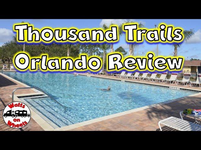  Thousand Trails Orlando RV Campground Review