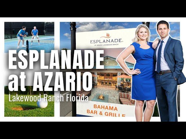 Esplanade at AZARIO LAKEWOOD RANCH Florida | 2024 Village Overview | FINAL PHASES!