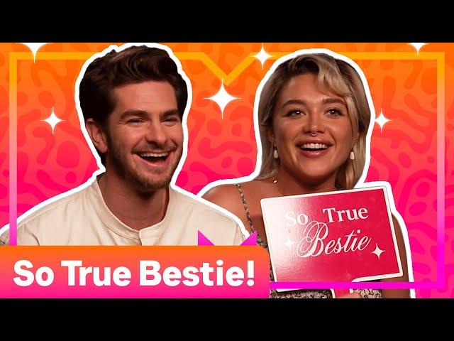 “We Went Deep on Chappell Roan!” Andrew Garfield & Florence Pugh Play So True Bestie!  | MTV Movies