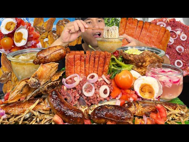 The ULTIMATE FILIPINO BREAKFAST OVERLOAD MUKBANG PINOY MUKBANG