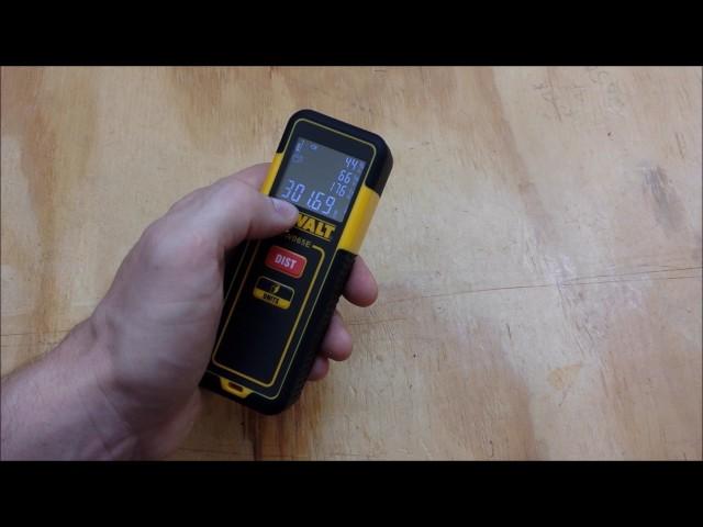 DeWalt 65 FT Laser Distance Measurer Review