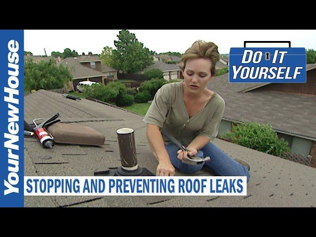 Roof Repairs - Stop and Prevent Leaky Shingles and Vents - Do It Yourself