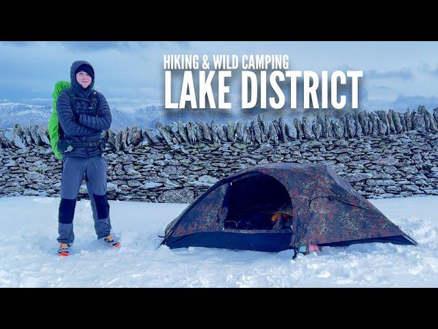 Hiking & wild camping in the Lake District